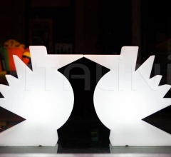 Итальянские Уличные светильники - Настольный светильник HERE фабрика Slide