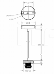 Подвесной светильник LG/3P/OLIVE Chelsom