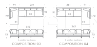 Модульный диван BEAUMONT The Sofa & Chair Company