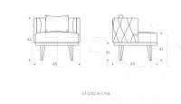 Кресло OSCAR The Sofa & Chair Company