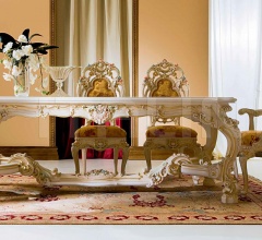 Итальянские Столовая - Стул с подлокотниками Minerva 998 фабрика Silik