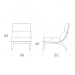 Кресло KIRK The Sofa & Chair Company