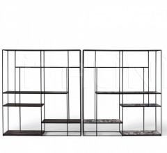 Итальянские Стеллажи - Книжный стеллаж Hill фабрика Ivano Redaelli