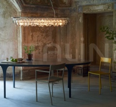 Люстра arctic pear chandelier oval фабрика Ochre