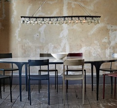 Люстра arctic pear chandelier wave фабрика Ochre