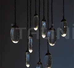 Люстра celestial pebble chandelier round фабрика Ochre