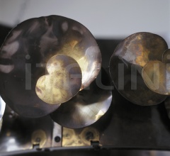 Люстра eucalyptus chandelier round single tier фабрика Ochre