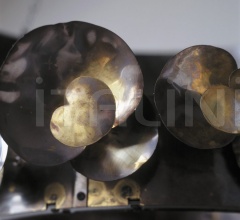 Люстра eucalyptus chandelier round double tier фабрика Ochre