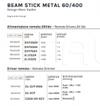 Подвесной светильник Beam Stick Metal Olev Light