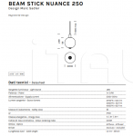 Подвесной светильник Beam Stick Nuance Olev Light