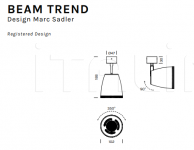 Потолочный светильник Beam Trend Olev Light