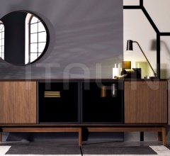 Итальянские Буфеты - Буфет Moscova Wood and Glass Итальянские Буфеты - Буфет Moscova Wood and Glass фабрика Meroni & Colzani