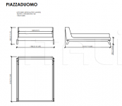 Кровать Piazzaduomo Meroni & Colzani