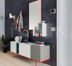 Итальянские Стенки и шкафы - Прихожая LV209 Итальянские Стенки и шкафы - Прихожая LV209 фабрика Moretti Compact