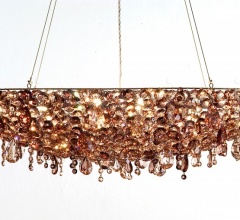 Итальянские Свет - Люстра UGOLINO elliptic фабрика Lollie e Memmoli