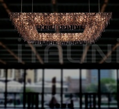 Итальянские Свет - Люстра UGOLINO system rectangular фабрика Lollie e Memmoli