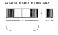 Буфет Meridiana 813 Ludovica Mascheroni
