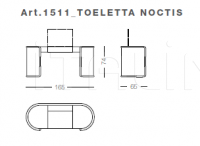 Туалетный столик Noctis 1511 Ludovica Mascheroni