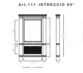 Панель Intreccio 90 Ludovica Mascheroni