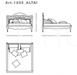 Кровать Altai Ludovica Mascheroni