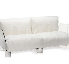 Двухместный диван Pop Eco-Leather Двухместный диван Pop Eco-Leather фабрика Kartell