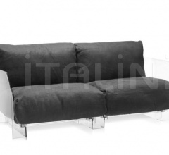 Двухместный диван Pop Eco-Leather Двухместный диван Pop Eco-Leather фабрика Kartell