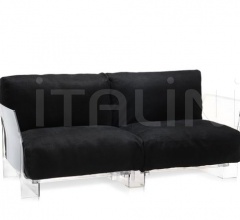 Двухместный диван Pop Eco-Leather Двухместный диван Pop Eco-Leather фабрика Kartell