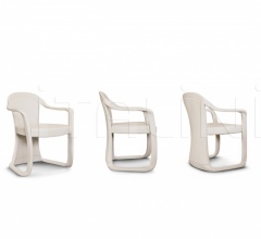 Стул с подлокотниками Dolcelinea фабрика Ludovica Mascheroni