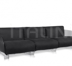 Трехместный диван Pop Eco-Leather Трехместный диван Pop Eco-Leather фабрика Kartell