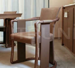 Стул с подлокотниками Via della Seta фабрика Ludovica Mascheroni