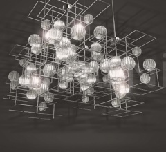 Люстра Moule фабрика Marchetti Illuminazioni