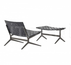 Итальянские Кресла - Кресло KAY LOUNGE фабрика Poliform