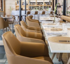 Итальянские Рестораны/Бары - Барный стул Alya BQ1593 фабрика Andreu World