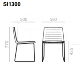 Стул Flex Chair SI1300 Andreu World