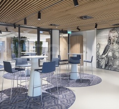 Итальянские Рестораны/Бары - Барный стул Flex Chair BQ1312 фабрика Andreu World