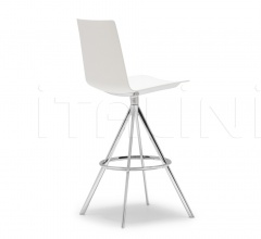 Итальянские Рестораны/Бары - Барный стул Flex High Back BQ1668 фабрика Andreu World