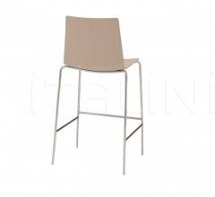 Итальянские Рестораны/Бары - Барный стул Flex High Back BQ1665 фабрика Andreu World