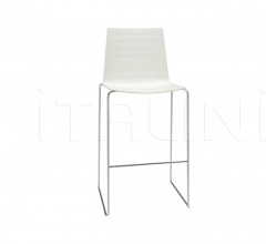 Итальянские Рестораны/Бары - Барный стул Flex High Back BQ1677 фабрика Andreu World