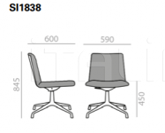 Кресло Flex Corporate SI1838 Andreu World