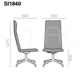 Кресло Flex Corporate SI1840 Andreu World