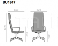 Кресло Flex Corporate BU1847 Andreu World
