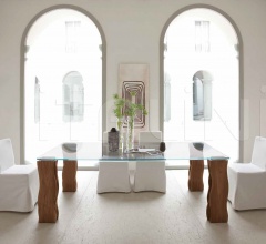 Итальянские Столы обеденные - Стол обеденный Samburu фабрика Porada