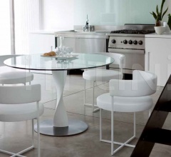 Итальянские Столы обеденные - Стол обеденный Spin фабрика Porada