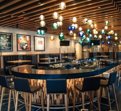 Итальянские Рестораны/Бары - Барный стул Lineal Comfort BQ0609 фабрика Andreu World