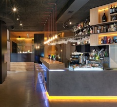 Итальянские Рестораны/Бары - Барный стул Moody BQ1262 фабрика Andreu World