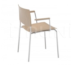 Итальянские Стулья, табуреты - Стул с подлокотниками Sit Wood SO1208 Итальянские Стулья, табуреты - Стул с подлокотниками Sit Wood SO1208 фабрика Andreu World