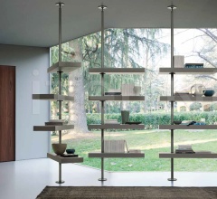 Итальянские Стеллажи - Этажерка Domino expo Итальянские Стеллажи - Этажерка Domino expo фабрика Porada