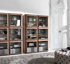 Итальянские Стеллажи - Модульный стеллаж Kvadro Итальянские Стеллажи - Модульный стеллаж Kvadro фабрика Porada