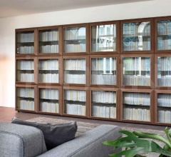 Итальянские Стеллажи - Модульный стеллаж Kvadro Итальянские Стеллажи - Модульный стеллаж Kvadro фабрика Porada