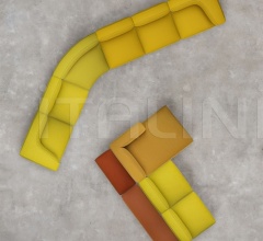 Итальянские Пуфы - Пуф Dado RS0368 фабрика Andreu World